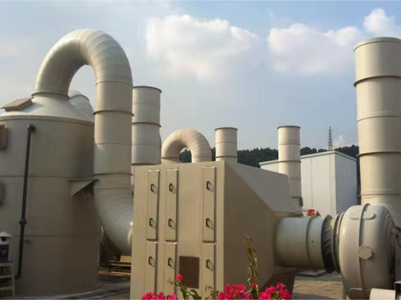 深圳某電子廠廢（fèi）氣處理（lǐ）-工程案例