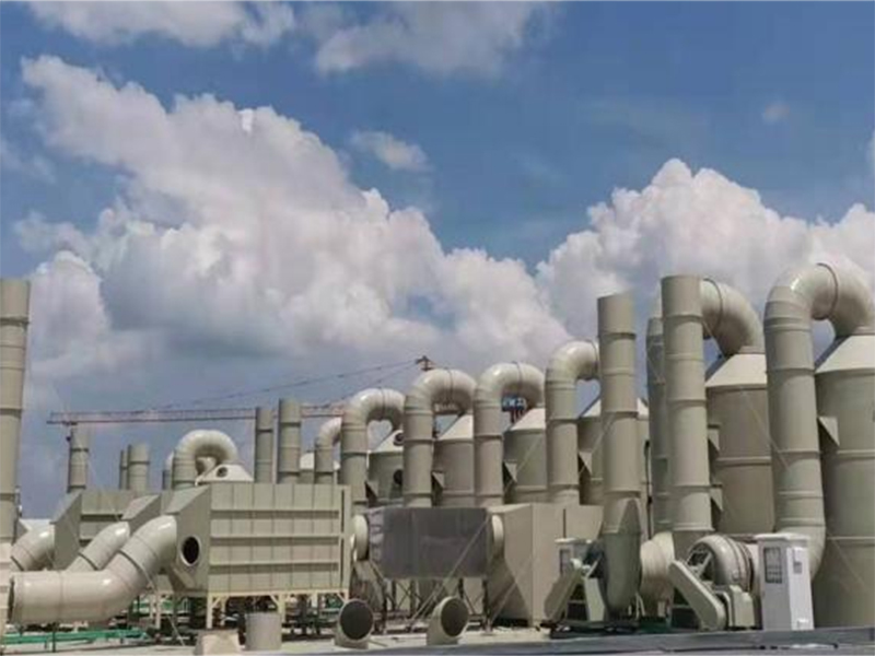 江西某（mǒu）電子廠廢氣處理（lǐ）-工程案例