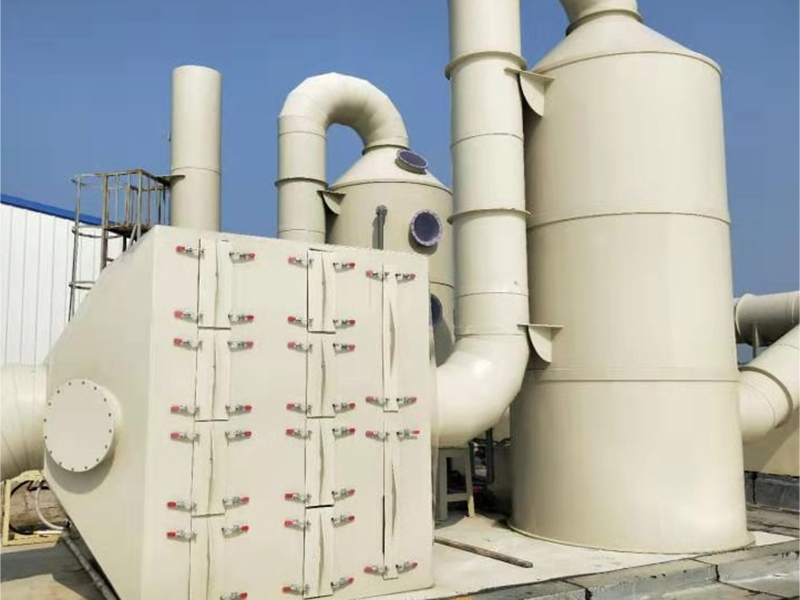 湖北某電（diàn）路板（bǎn）廢氣處理-工程案例